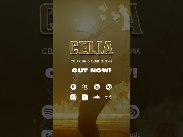 Ella tiene fuego 🔥 #Celia #QueenOfSalsa #GenteDeZona #Shorts