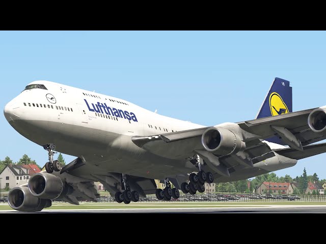 BEST Boeing 747-400 Emergency Landing | X-Plane 11