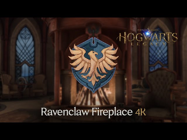 Hogwarts Legacy - Ravenclaw Fireplace [4K]