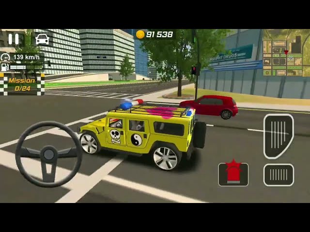 Police Car Chase Cop Simulator - Police Drift Car Chase Games - Android Gameplay #03