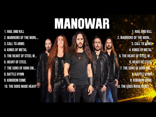 Manowar Top Of The Music Hits 2024   Most Popular Hits Playlist