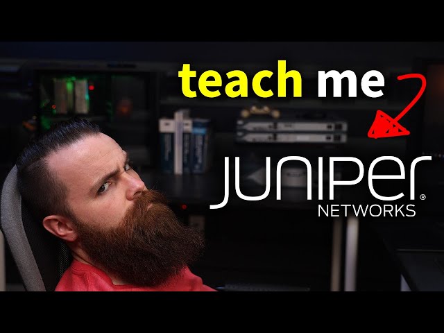 teach me Juniper (networks) // ft. the Packet Thrower