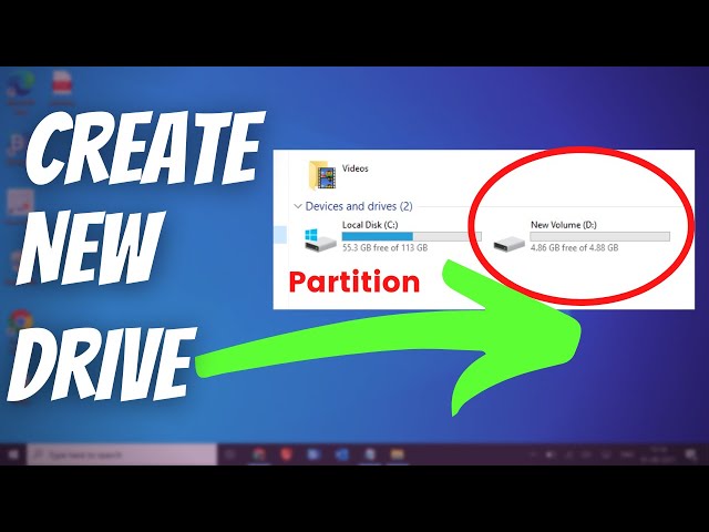 How to Create Partition in Windows 10 & Windows 11 | Create New Drive (2021)