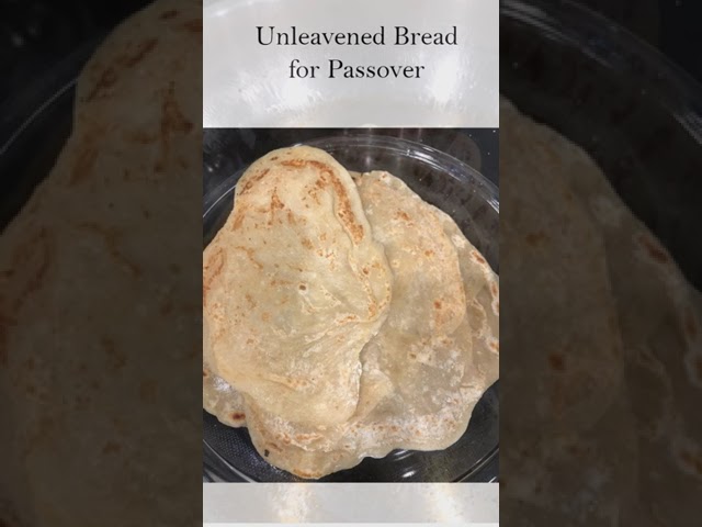 Making Unleavened Bread