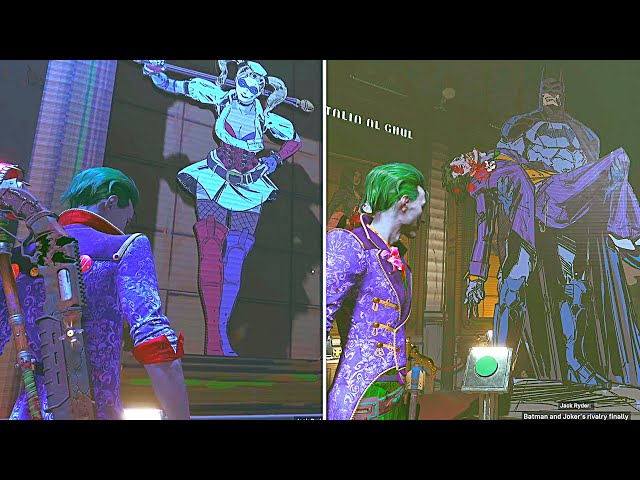 The Joker's Reaction to Harley Quinn, Batman & Superman