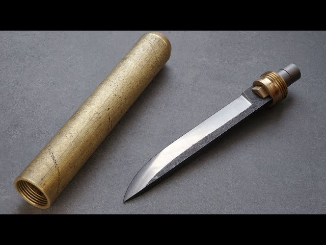 Knife Making - Hidden Tube Knife