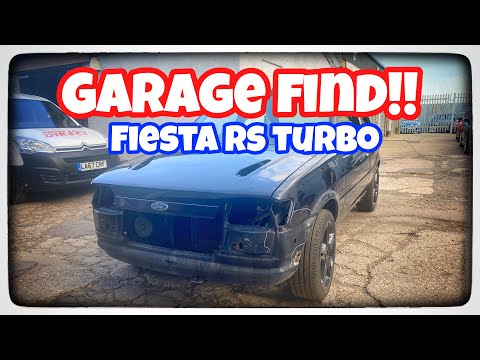 garage find fiesta rs turbo