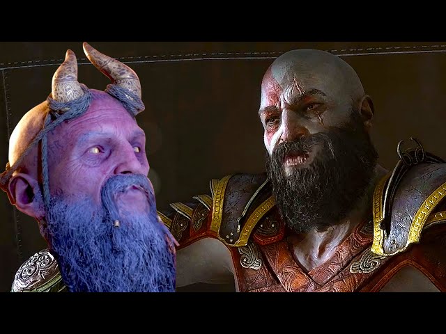 Kratos and Mimir being bros for 7 minutes straight
