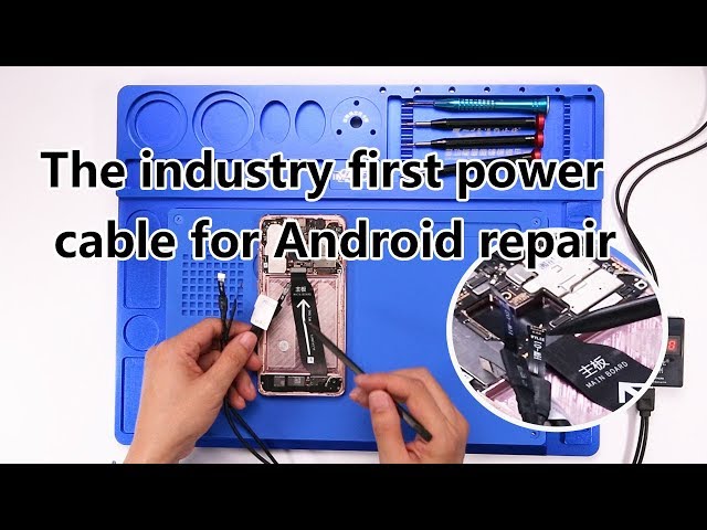 The Industry First Testing Power Cable for Android Phones | Repair Tool Introduction