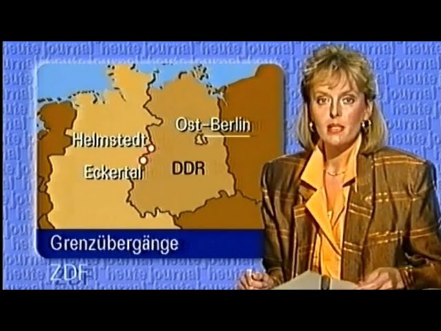 ZDF heute-journal spezial 11.11.1989