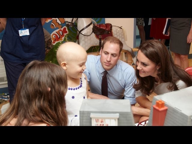 Duke and Duchess of Cambridge open cancer centre