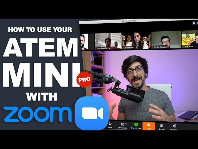 Using ATEM Mini PRO with ZOOM | Full setup + Tips for better quality