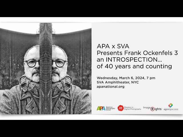 Frank Ockenfels 3 - An Introspection of 40 Years and Counting