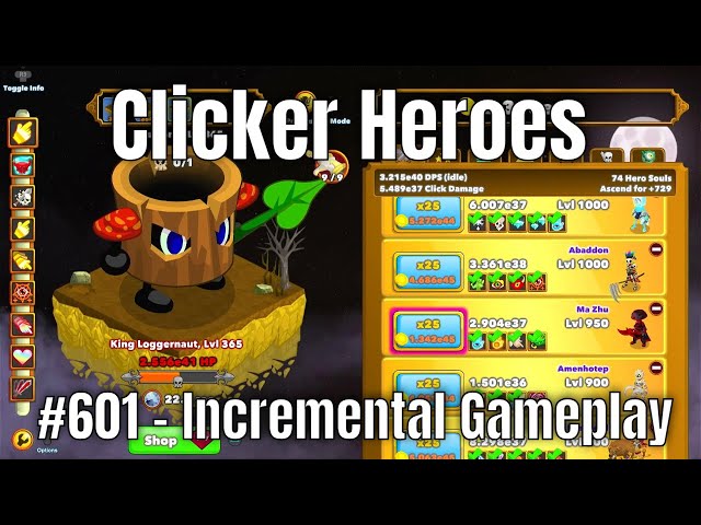 Clicker Heroes #601 - Incremental Gameplay