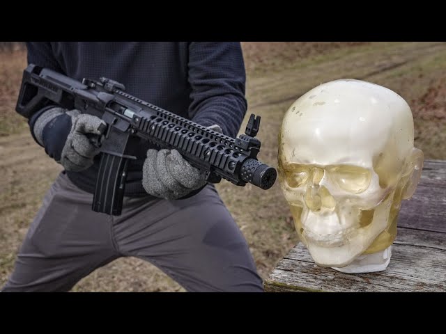 Could a BB Gun Save Your Life??? (vs Human Head)