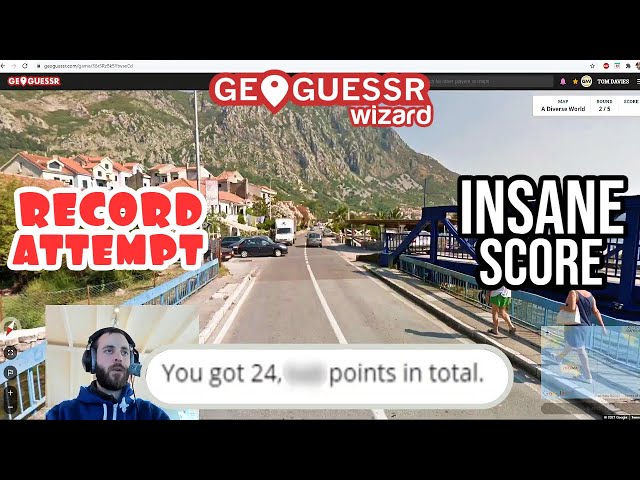 Probably the greatest game of Geoguessr I'll ever play (No moving record attempt #2)
