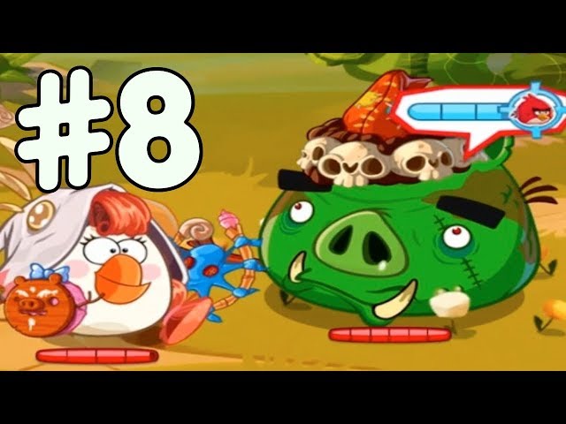 Angry Birds Epic - PIRATE COAST 1-3 & SLINGSHOT WOODS 1-3 | Walkthrough #8