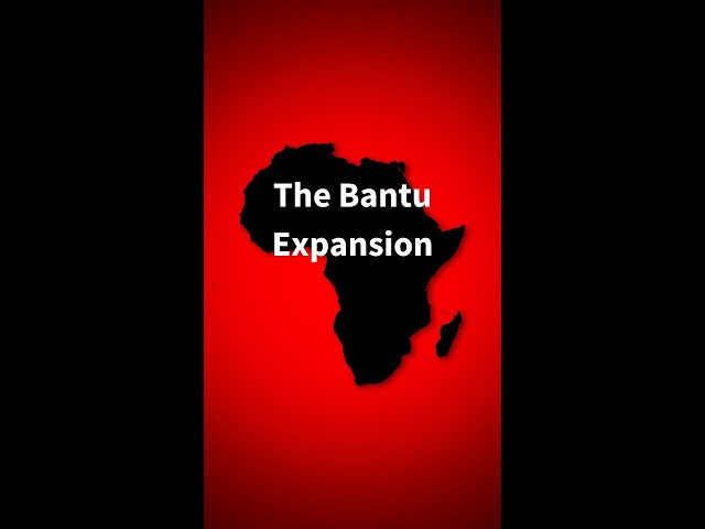 The Bantu Expansion