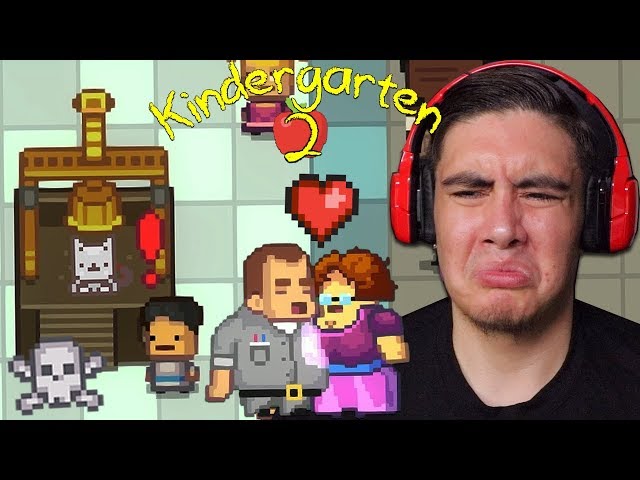 WALKING IN ON A NASTY LOVE SESSION & PUTTING KITTY IN THE CRUSHER?! | Kindergarten 2 [5]