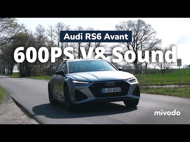 Audi RS6 Avant (2023) Exhaust Sound - Does the 600hp V8 produce good noise?