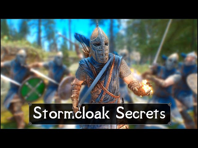 Skyrim: 5 Things They Never Told You About The Stormcloaks
