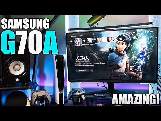 Samsung Odyssey G7 G70A Gaming Monitor Review