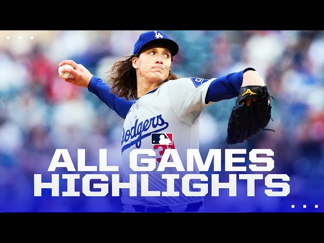 Highlights from ALL games on 4/9! (Dodgers' Tyler Glasnow dominates, Yankees stay hot and more!)