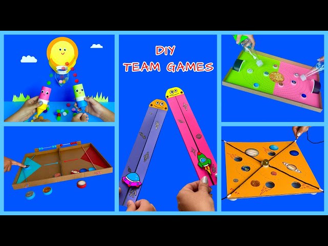 5 Funny DIY Planet Games To Try With FRIENDS | BEST TEAM Games for kids | Planet Crafts Compilation