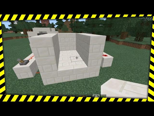 Minecraft - Build a Secret Moving Wall Door