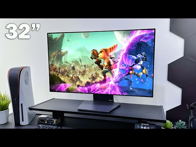 LG's 32" 4K OLED Gaming Monitor 32GS95UE Unboxing + Review | PERFECT for PS5 / XBox / PC
