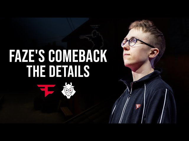 FaZe win vs G2 being down 7-15. How did they do it?
