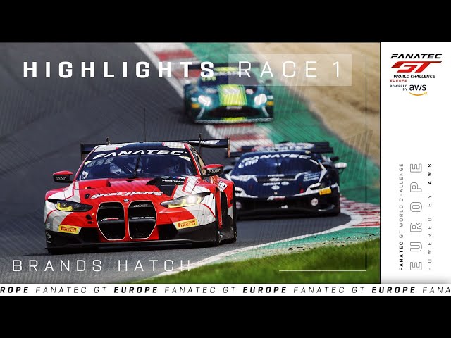 Short Highlights | Race 1 | Brands Hatch | Fanatec GT Europe Powered by AWS 2024