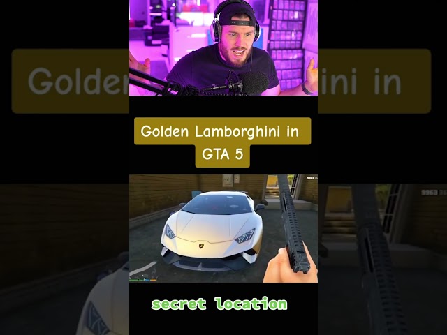 so bekommst du den GOLDENEN LAMBO in GTA 5!