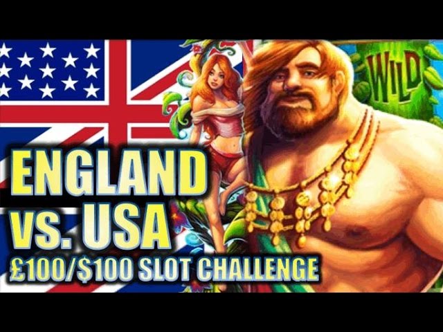 UK vs USA Slot Challenge - Giants Gold Slot Biggest Bonus Wins