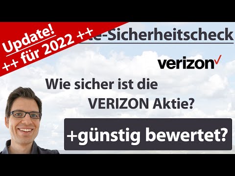 Verizon Aktienanalyse – Update 2022: Wie sicher ist die Aktie? (+günstig bewertet?)