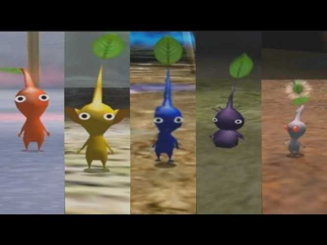 Pikmin 3: Possible Hidden Pikmin and Characters + Elements