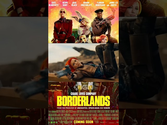 Borderlands Movie Cast Reveal #borderlands #movie #reaction #shorts