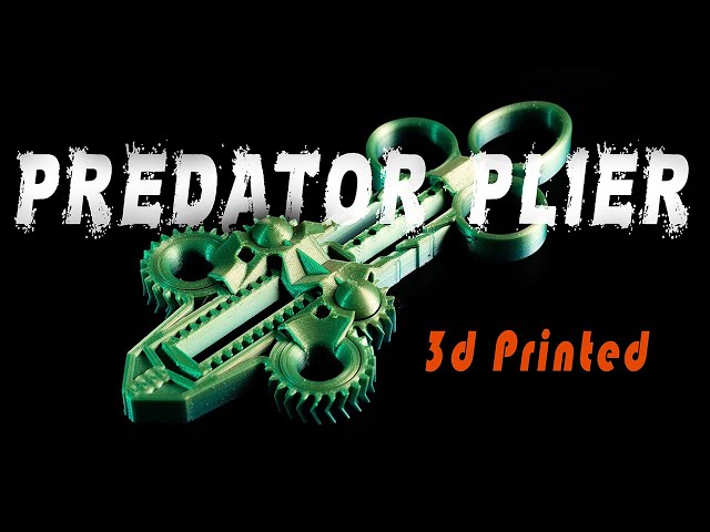 Predator Pliers 3D Printed #Shorts