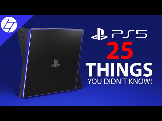 PS5 (2020) - 25 THINGS You DIDN'T Know!