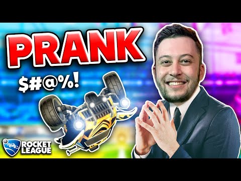 He's DEAD TO ME after this Rocket League prank...