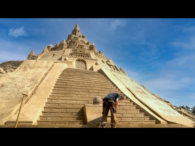 The Largest Sandcastle Ever Built