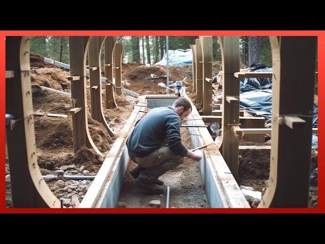 Family Builds Amazing Mountain House in 30 Months | Start to Finish Construction @woodjunkie_yt