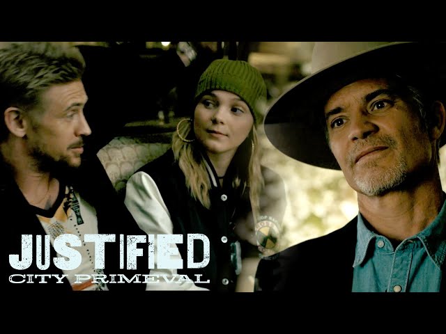 Justified: City Primeval | Raylan Catches Mansell With Willa