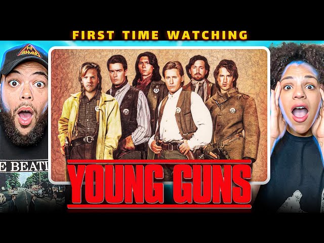 THIS WAS AWESOME!| YOUNG GUNS (1988) | FIRST TIME WATCHING | MOVIE REACTION