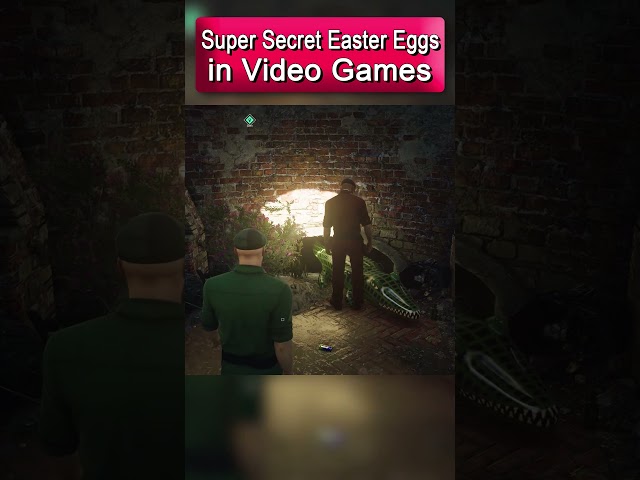 Hitman Finds The Super Mario Bros Easter Egg - The Easter Egg Hunter #gamingeastereggs