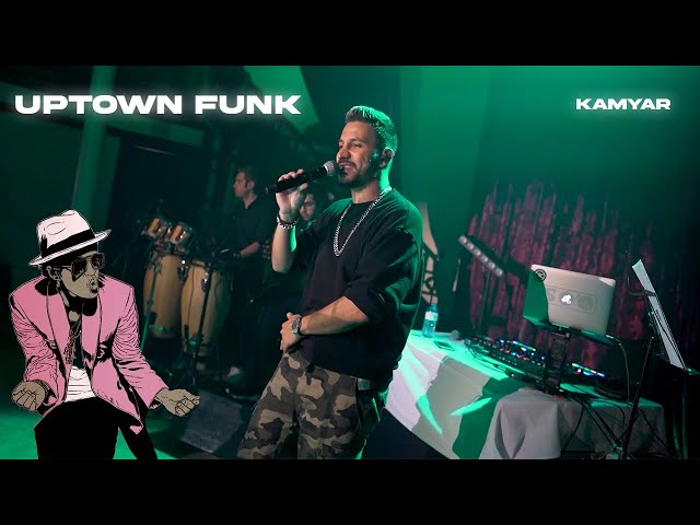 Uptown Funk  - Mark Ronson ft. Bruno Mars Cover by Kamyar | Live in Montreal | May 2022