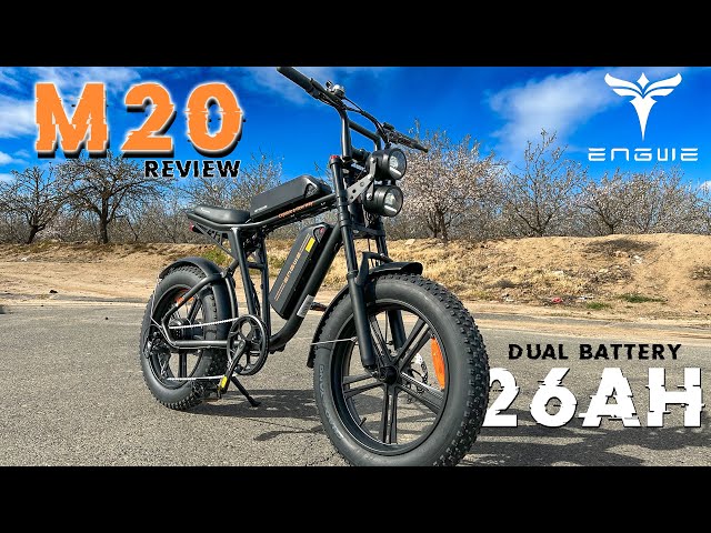 ENGWE M20 Moped Style EBIKE Review - Pros & Cons