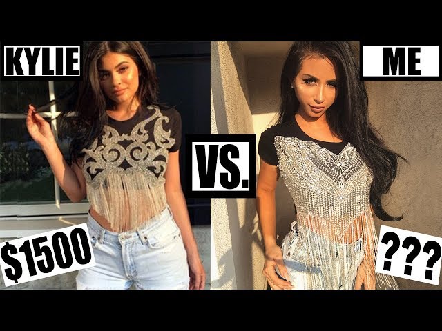 MAKING KYLIE JENNER'S CLOTHES *for cheap!*