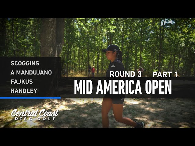 2023 Mid America Open - FPO Round 3 Part 1 - Scoggins, A. Mandujano, Fajkus, Handley