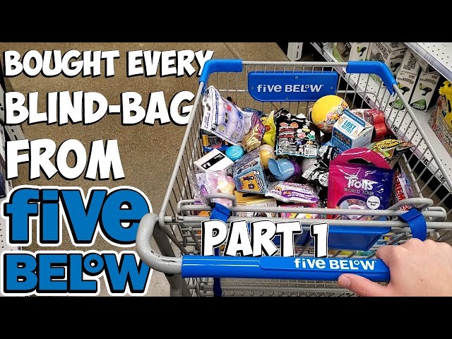 Opening Every Blind Bag From Five Below - Part 1
